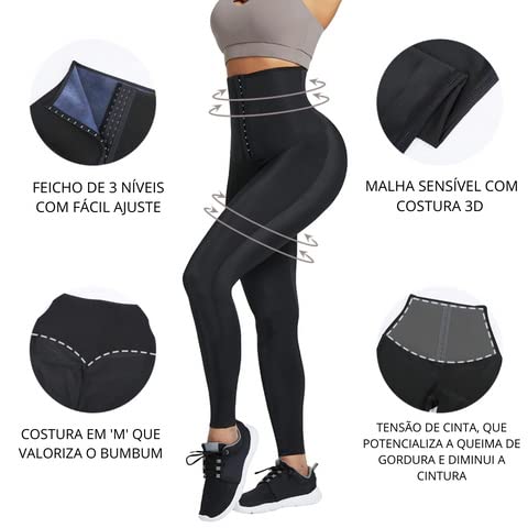 Thermo Model High Waist Yoga Pants for Women - Tummy Control Workout Leggings, Sweat-Wicking Fitness Pants for Gym, Running & Yoga (3-Point Design, Size L) - Perfect for Active Lifestyles & Lounge Wear