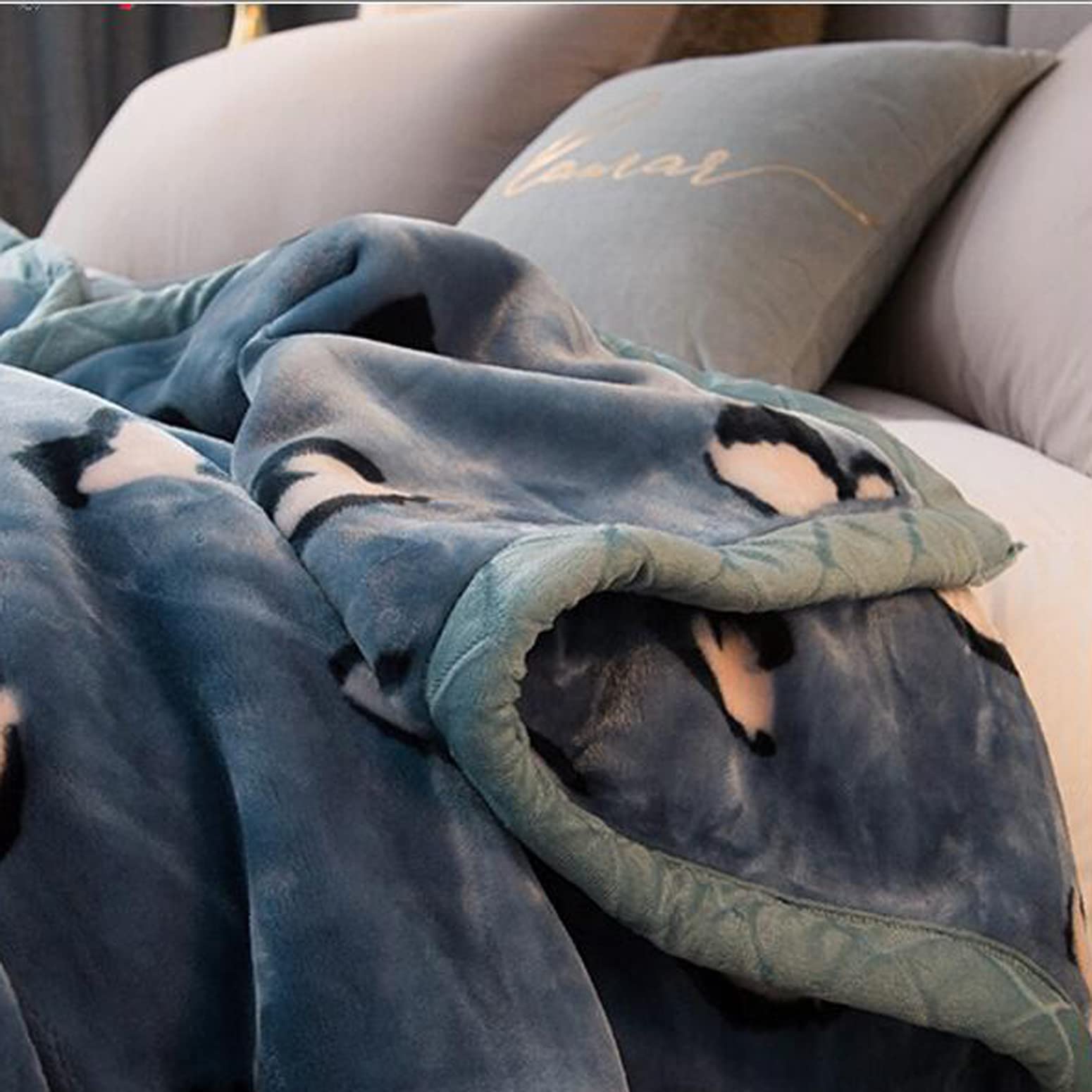 LGYKUMEG Korean Mink Blanket 79
