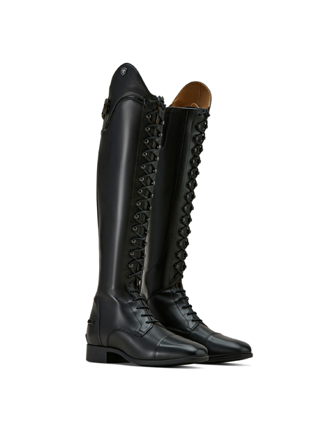 Palisade Lace Tall Boots for Women - Stylish Knee High Riding Boots with Decorative Lacing - Perfect for Equestrian, Fashion Outfits & Winter Wear