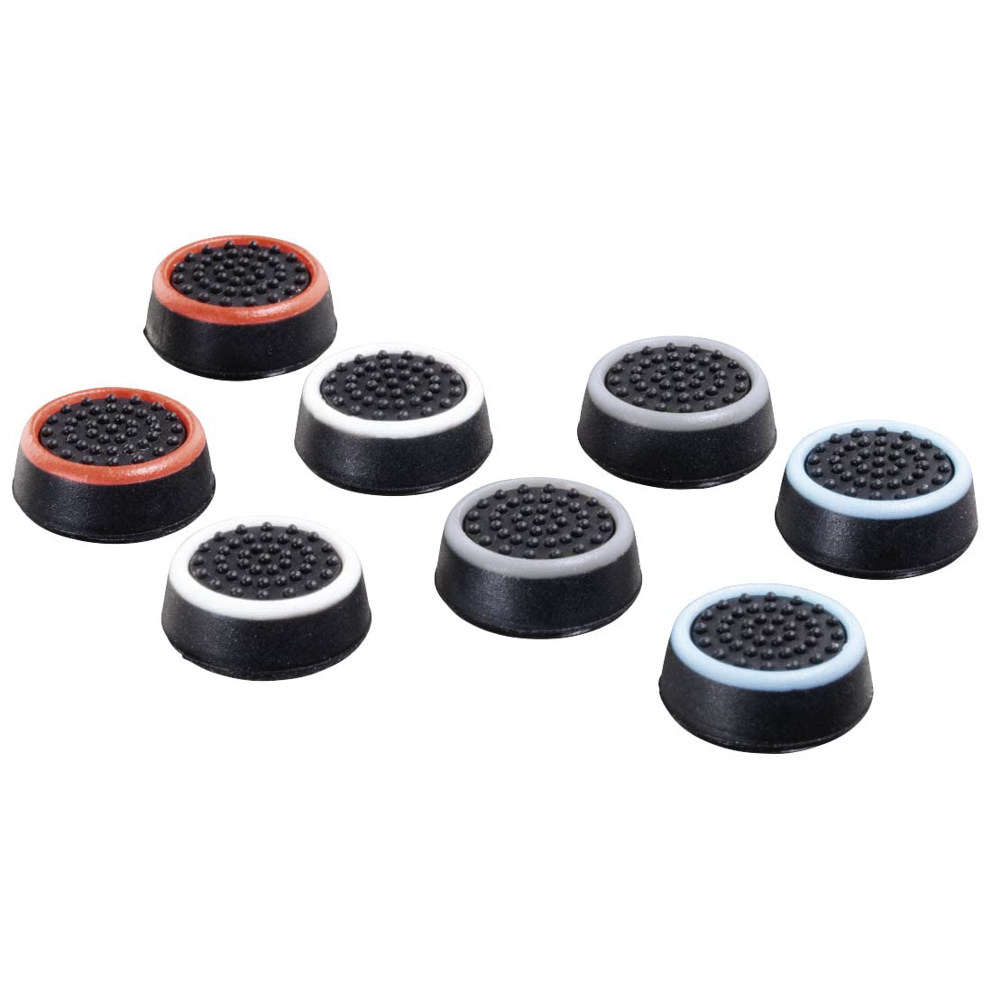 Hama 8-in-1 Multicolor Joy-Con Thumb Grip Caps for Nintendo Switch - Protective Cover Set for Comfort Gaming - Perfect for Switch, Switch Lite & OLED Models - Ideal for Long Gaming Sessions & Enhanced Control