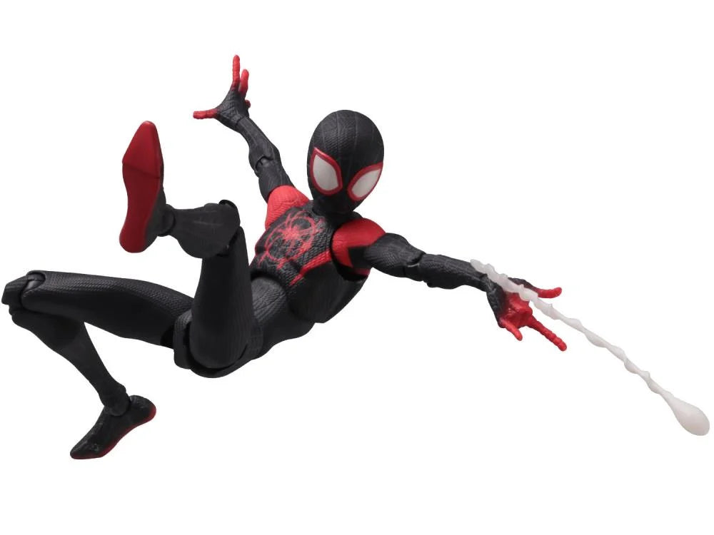 Spider-Man: Into the Spider-Verse Miles Morales Action Figure - Collectible SV Reissue Toy for Marvel Fans | Perfect for Display, Gifts, and Cosplay Play