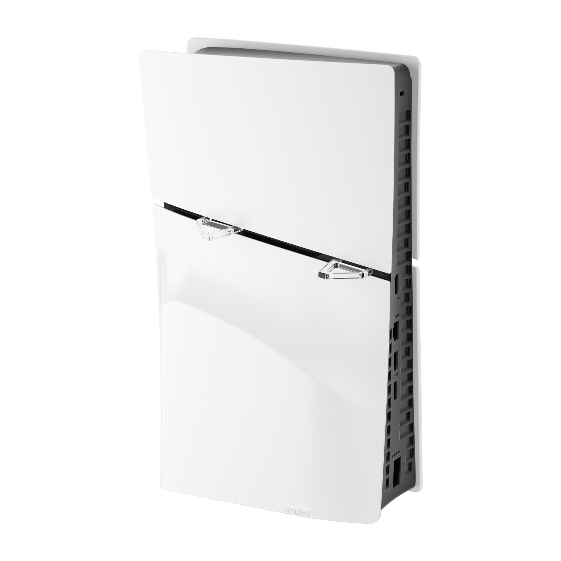 XBERSTAR PS5 Slim Stand - Cooling Feet & Horizontal Bracket Holder for PS5 Slim Console (Disc Edition-A) - Perfect for Gaming Setup & Console Protection
