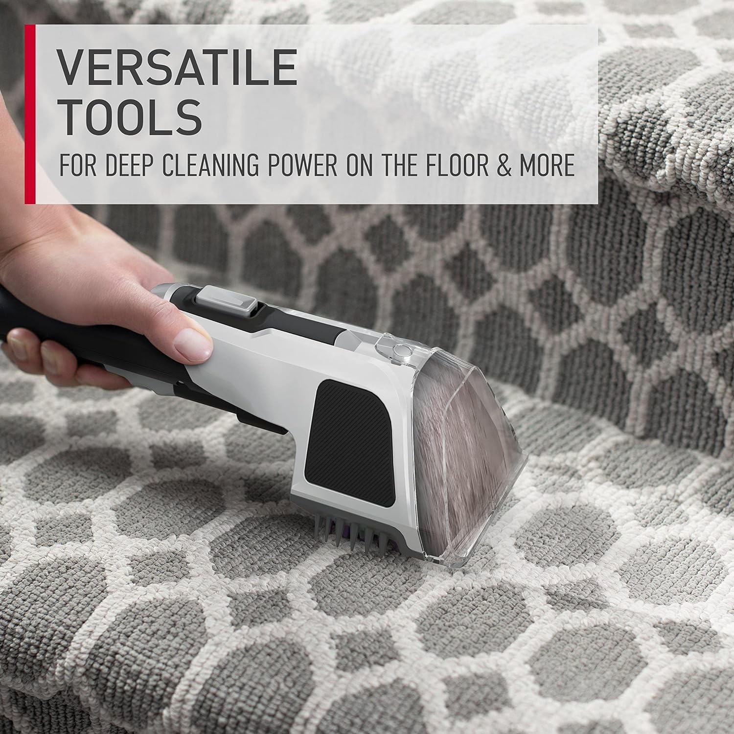 Hoover PowerScrub XL Pet Carpet Cleaner Machine - Heavy Duty Deep Cleaning for Carpets, Rugs & Upholstery | Includes 64oz Carpet Shampoo Solution | Ideal for Pet Hair Removal, Stains & Odor Elimination (Model FH68050 + AH31924) | Perfect for Homes with Pets, Kids & High-Traffic Areas