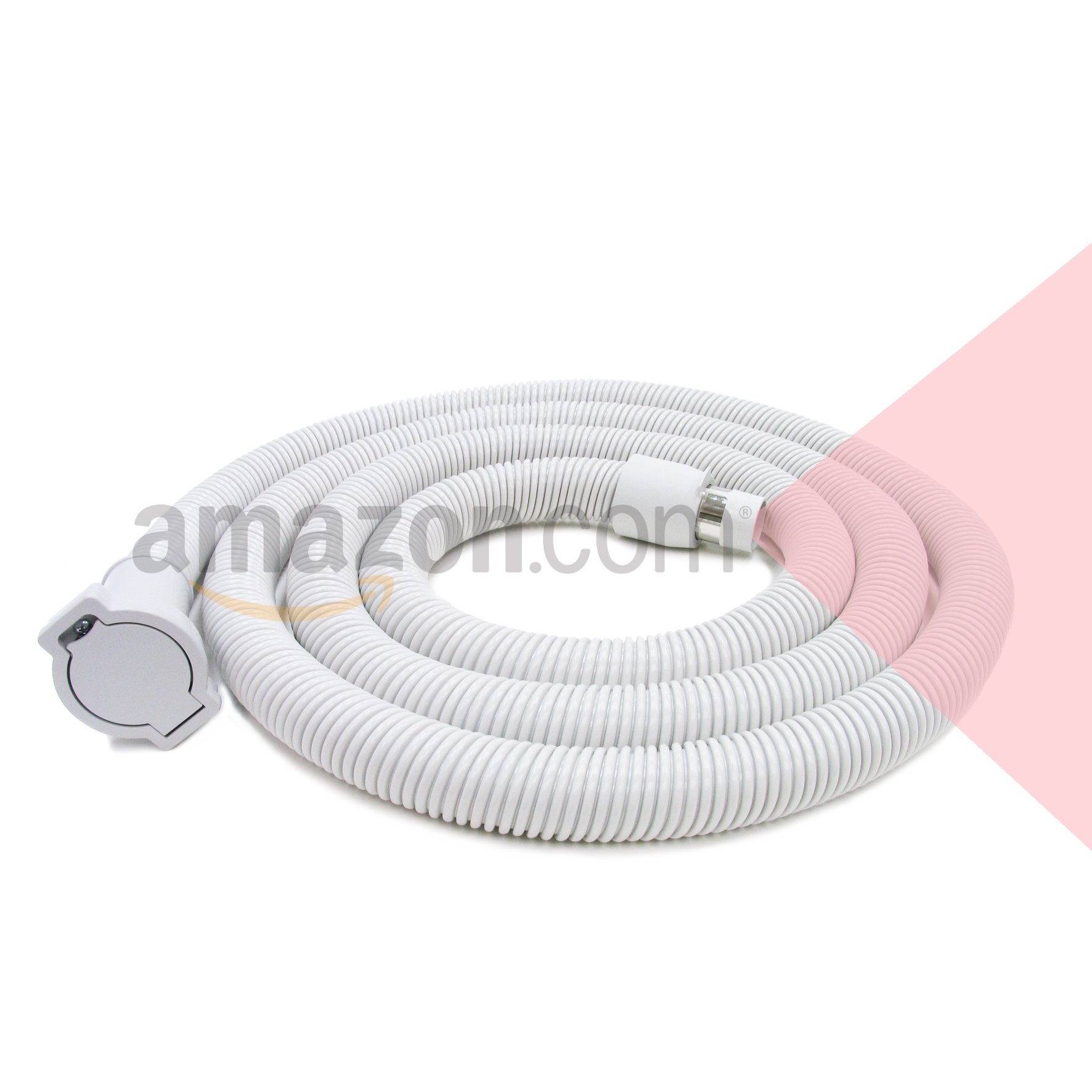 Central Vacuum Cleaner Extension Hose - 35ft Durable & Flexible Vacuum Hose for Whole House Cleaning - Perfect for Hard-to-Reach Areas, Stairs & Cars