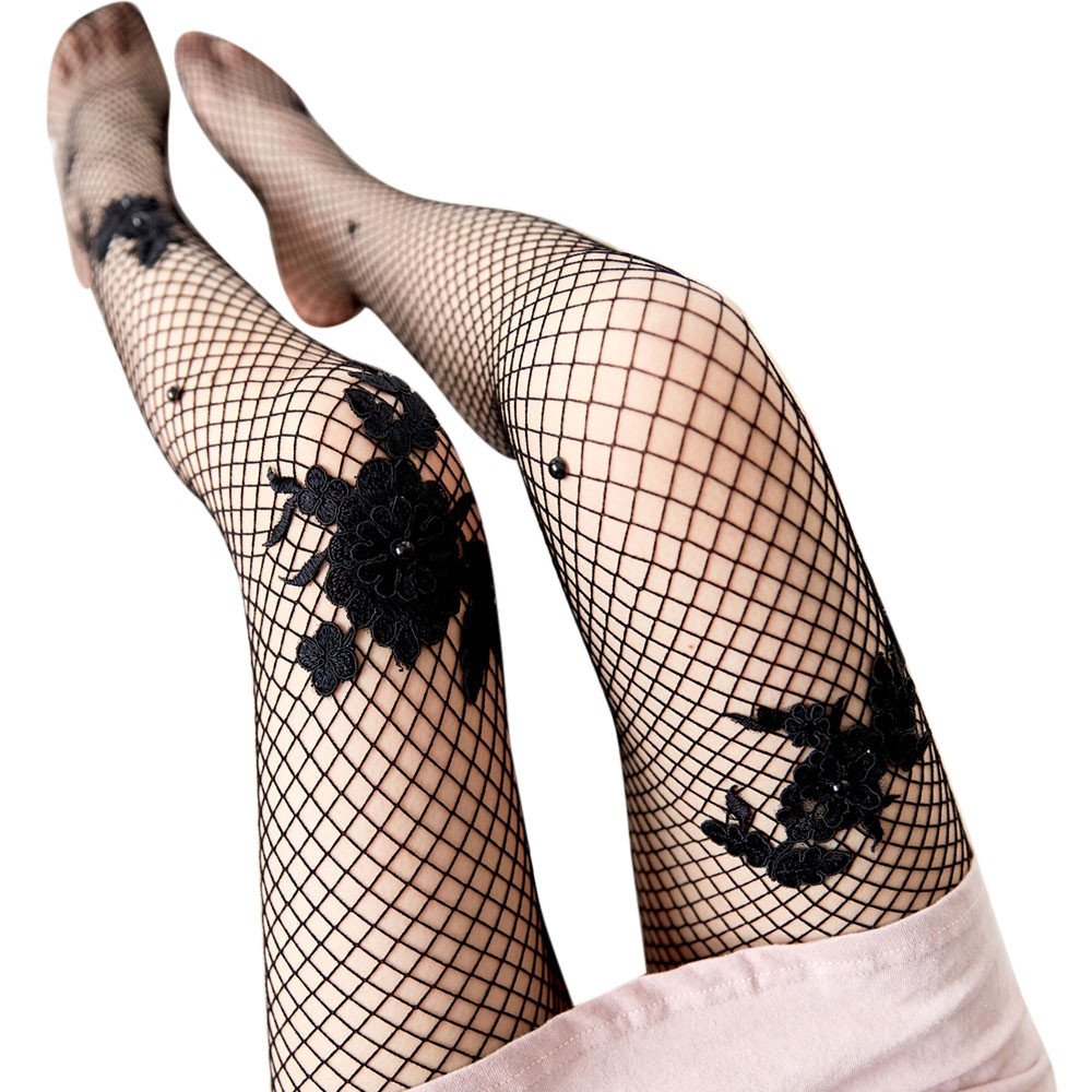 Sexy Fishnet Silk Mesh Pantyhose for Women - Transparent Sheer Tights & Stockings - Perfect for Cosplay, Lingerie, and Night Out