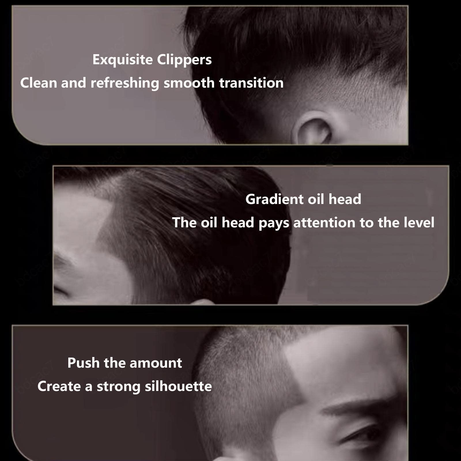 Professional Hair Clippers for Men - Lightweight Cordless Clippers with 100+ Minute Runtime, Barber Kit for Hair Cutting & Grooming - Perfect for Home Use, Salon Styling & Beard Trimming