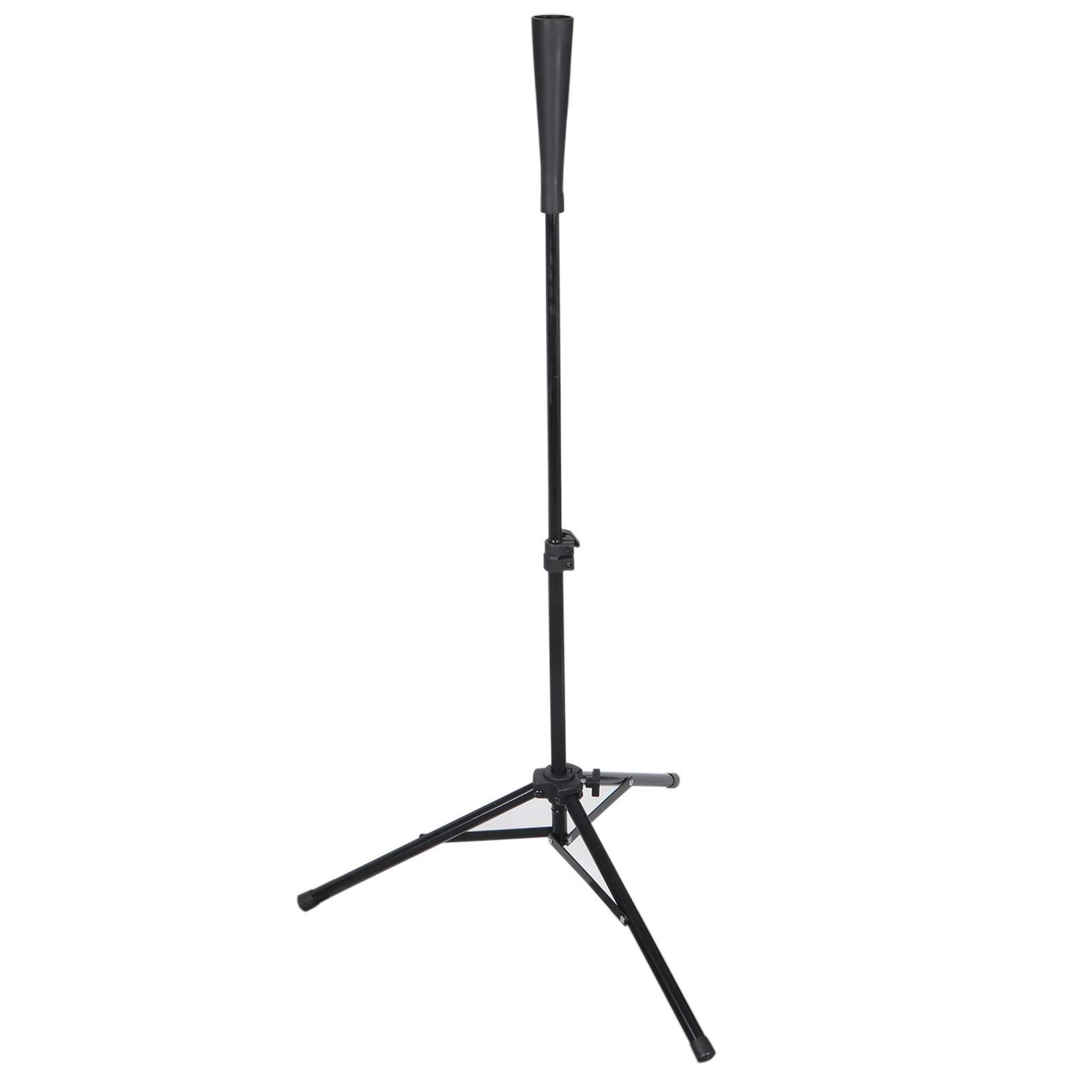 **ZENY Adjustable Portable Baseball Batting Tee - Collapsible Tripod Base with Rubber Topper for Softball & Baseball Hitting Drills - Perfect for Backyard, Training & Practice (Height Adjustable 24