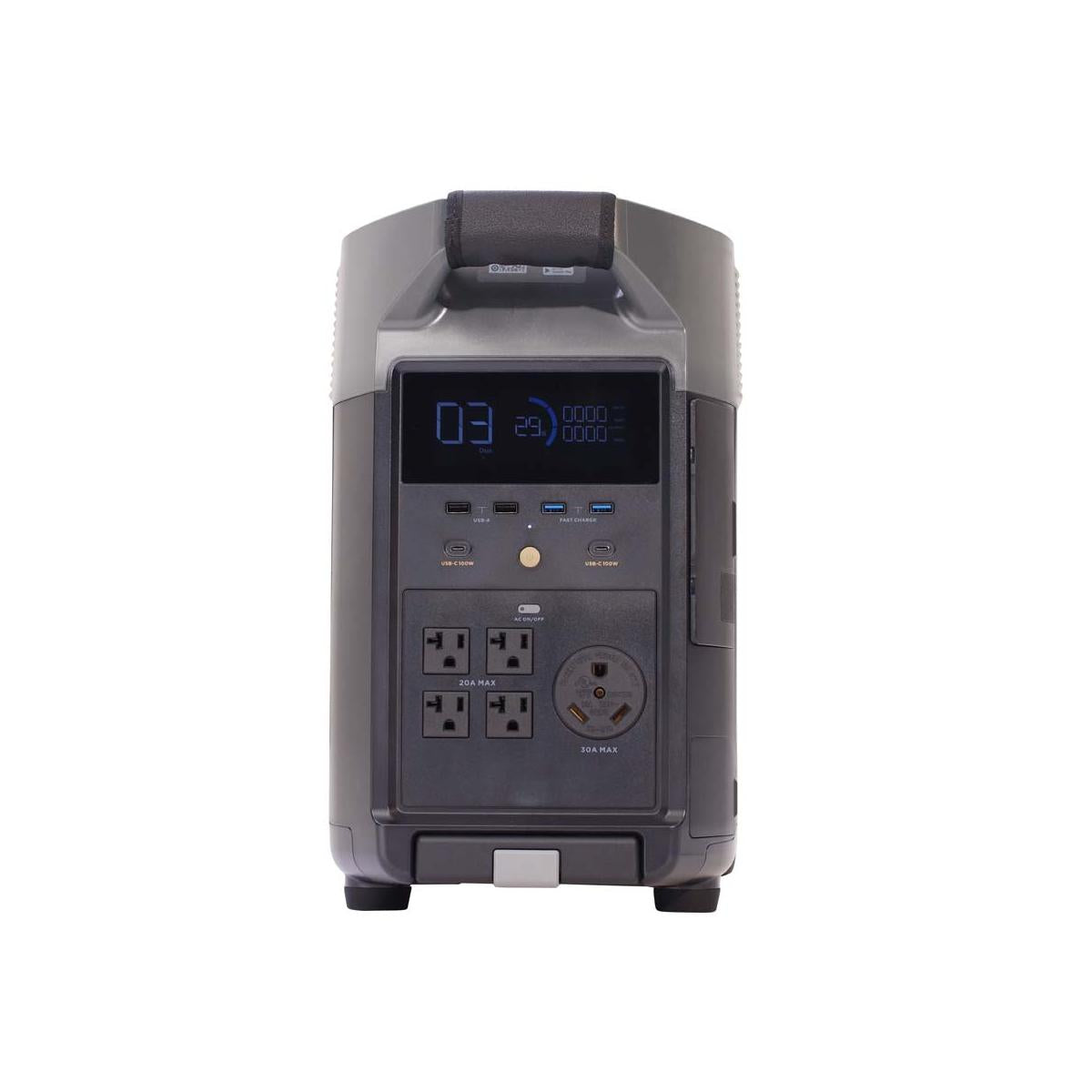 Aputure DELTA Pro 1500W Portable Power Station - Solar Generator for Camping, RV, Emergency Backup & Outdoor Adventures