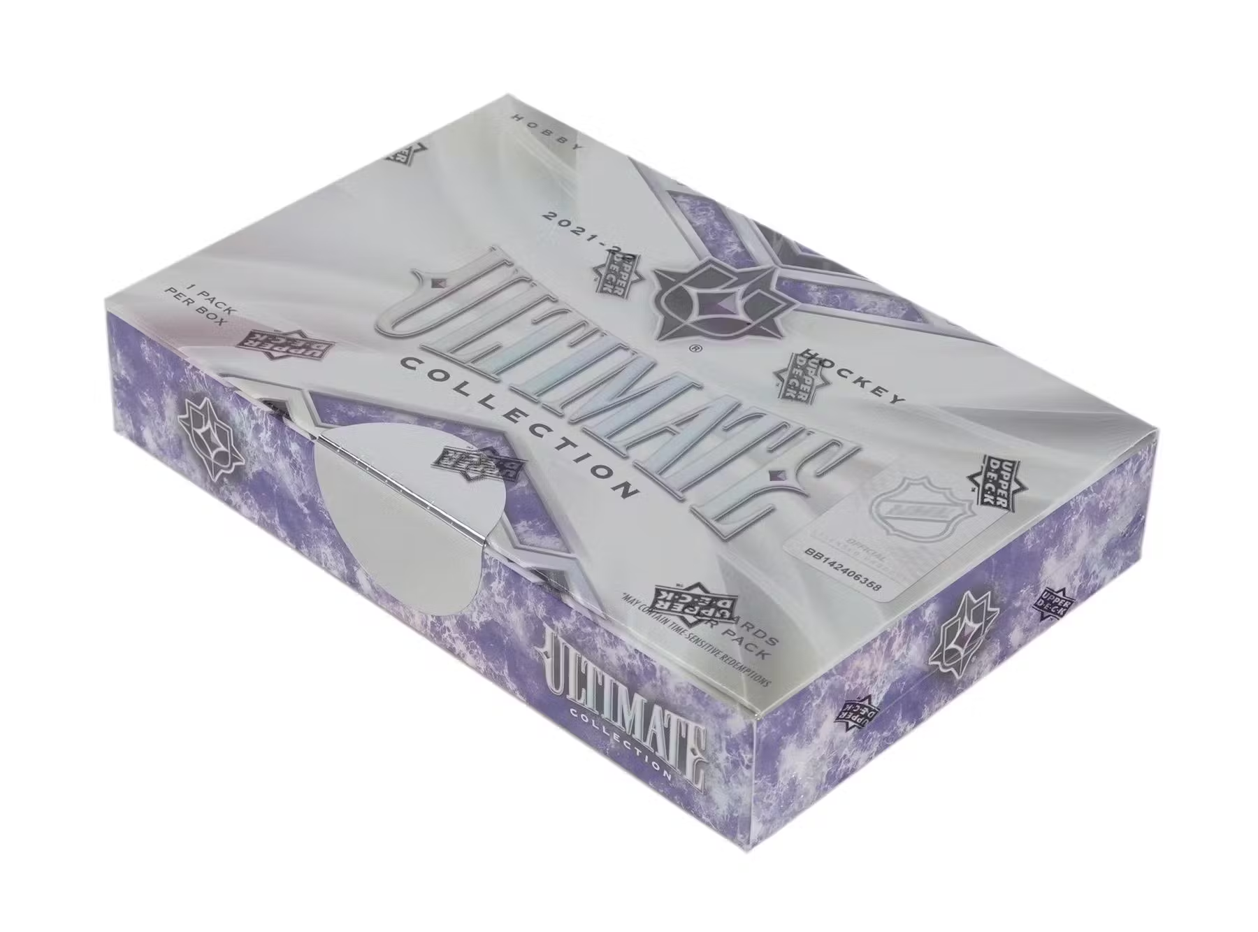2021-22 Upper Deck Ultimate Collection Hockey Hobby 8 Box Case - Premium NHL Trading Cards for Collectors & Investors, Perfect for Gifts, Auctions & Sports Memorabilia Displays