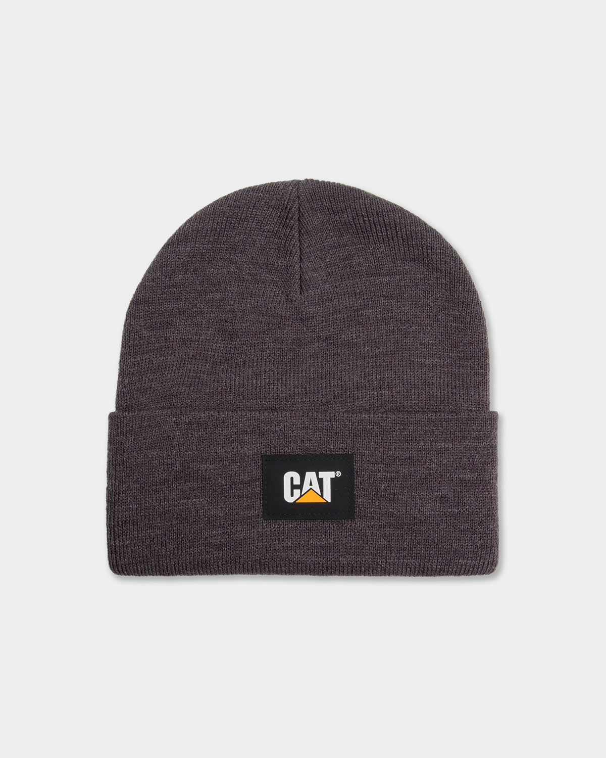 CAT LABEL CUFF BEANIE - Warm Knit Winter Hat for Men & Women - Perfect for Cold Weather, Outdoor Activities, and Street Fashion