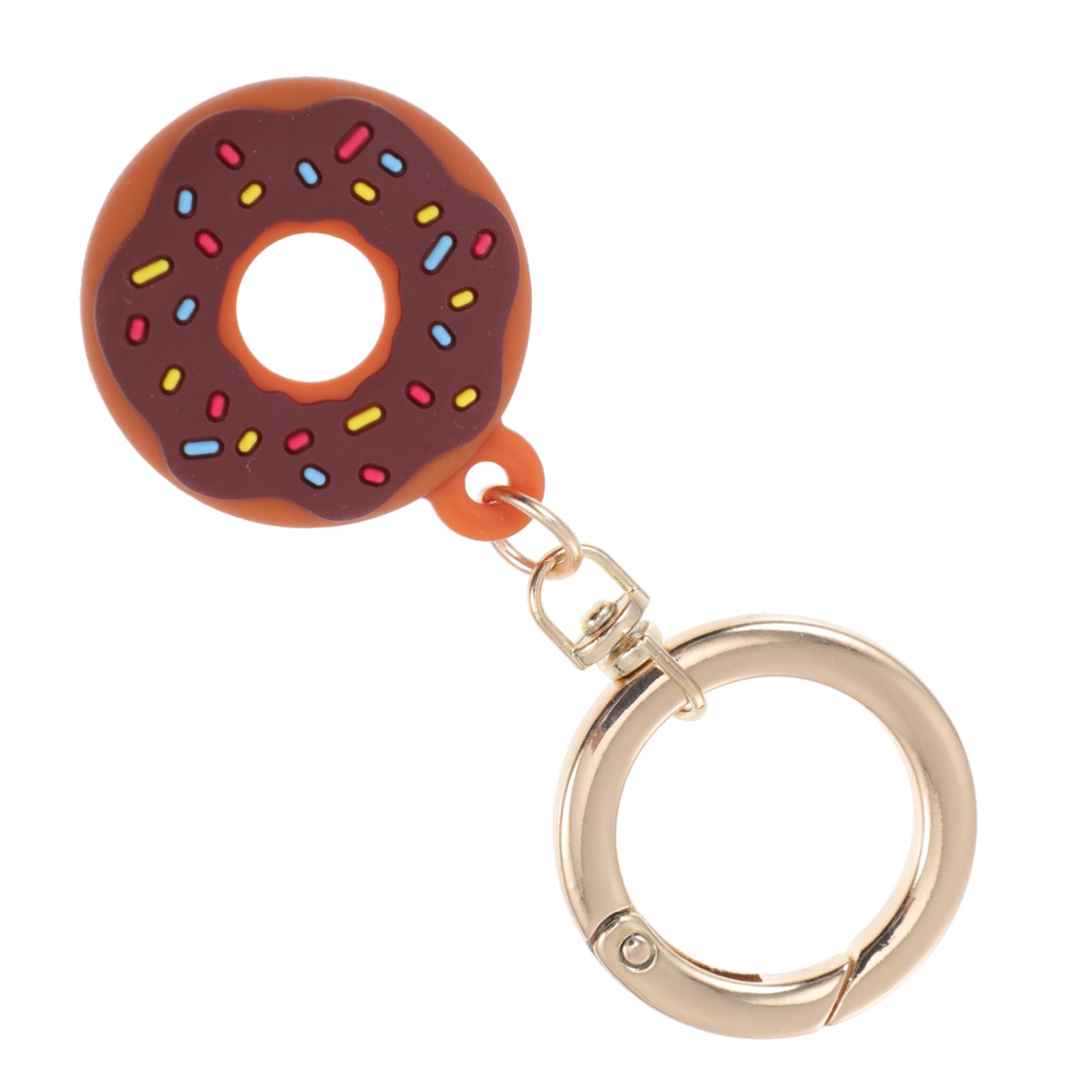 OSALADI AirTag Case - Anti-Lost Tracker Cover with Doughnut Shape Design, Anti-Scratch Protective Holder for Apple AirTag (Perfect for Keys, Luggage, Pets & Backpacks)