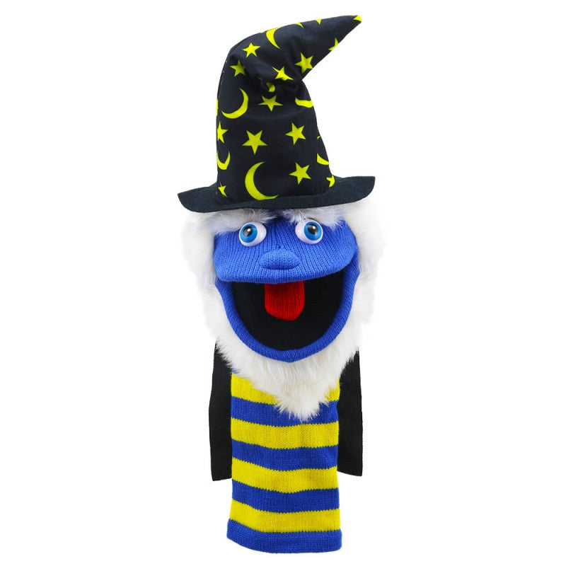 Mr Wiz Hand Puppet - 50cm Interactive Sockette Puppet (Code 231) - Perfect for Storytelling, Classroom Activities & Kids Playtime