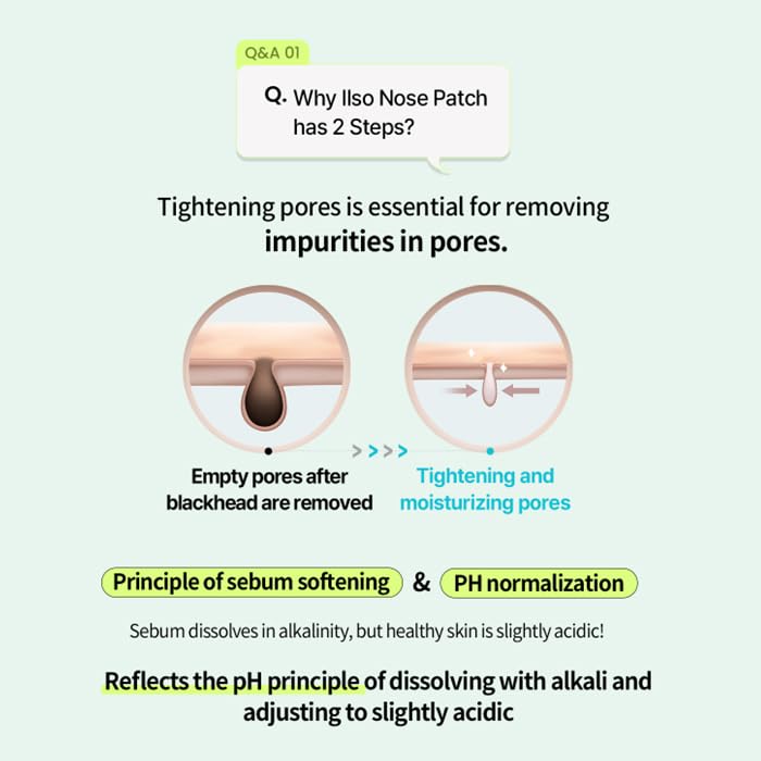 **Ilso Natural Mild Clear Nose Patch & Deep Clean Master Blackhead Remover Tool Set (2 Sets, 4 Products) – Melt Blackheads, Tighten Pores – Perfect for Skincare Routine & Travel**