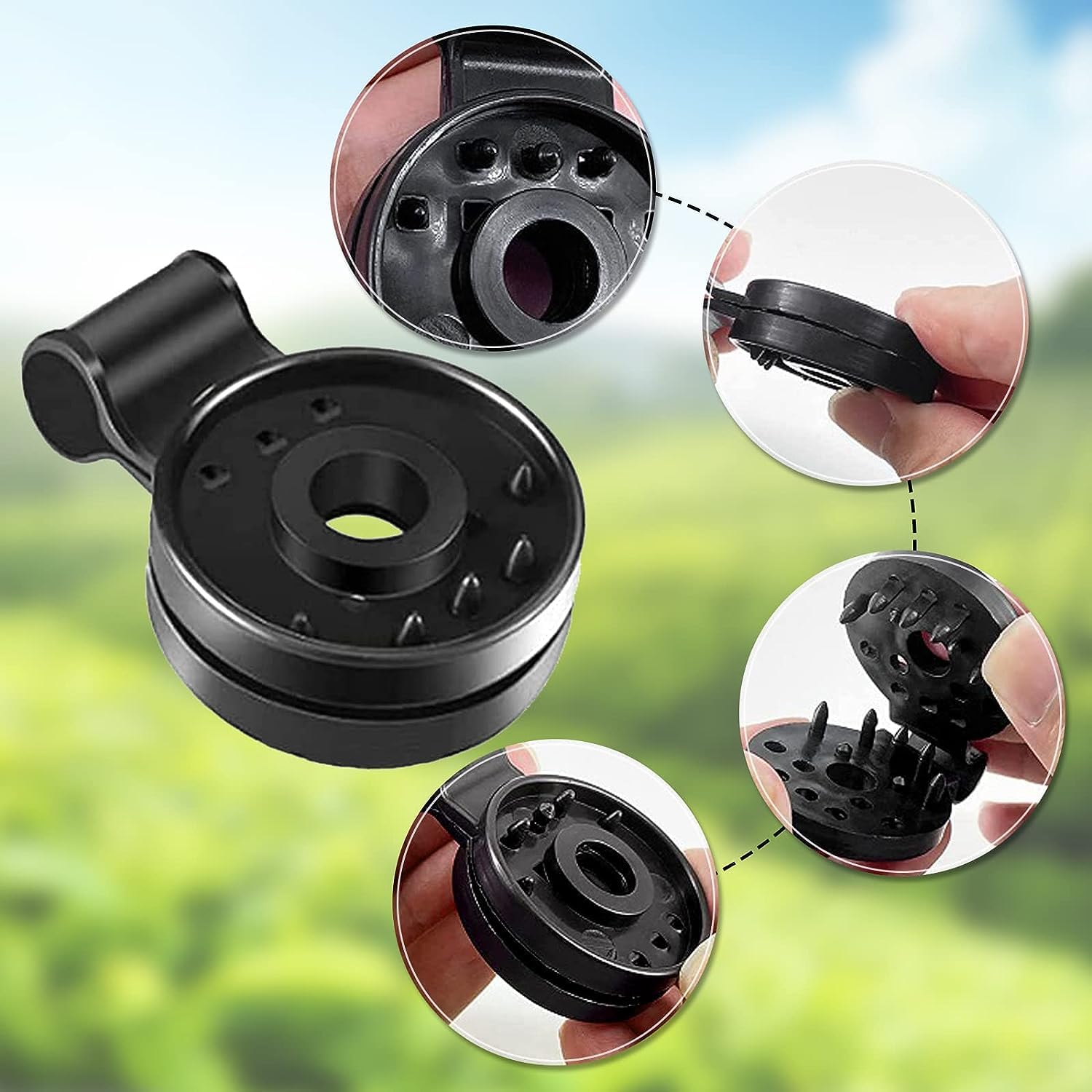 Shade Cloth Heavy Duty Lock Grip Clips, Tarp Clips, Fixed Clips for Shade Cloth (50pcs) - Ideal for Garden, Greenhouse, and Outdoor Canopy Securing