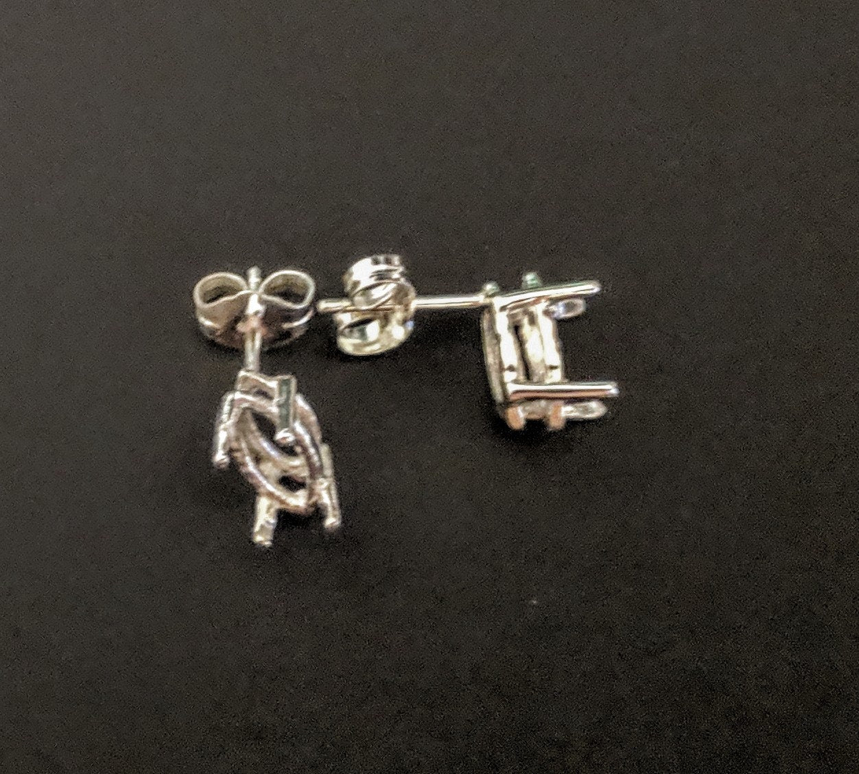 Premium 14K Gold or Sterling Silver Marquise Earring Settings (Set of 2) - 5x2.5mm & 12x6mm - Handcrafted in USA - Perfect for Jewelry Making, DIY Projects & Gift Giving