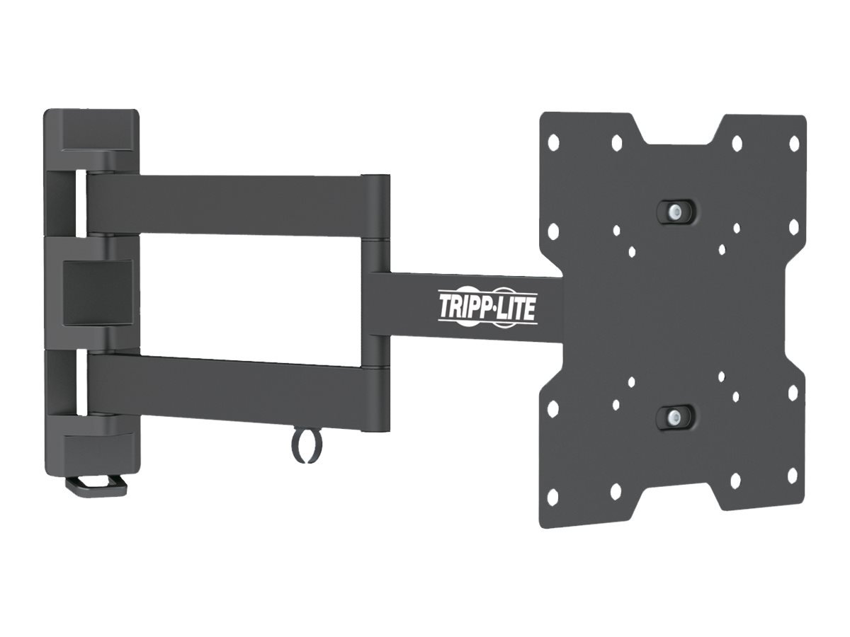 TRIPP LITE DWM1742MA Universal TV Wall Mount Bracket for 17-42 Inch Flat Screen LCD LED TVs - Adjustable Tilt Design for Living Room, Bedroom, or Office Installation