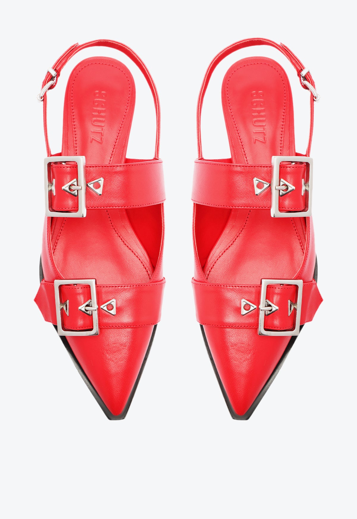 Darla Sling Leather Flat Shoes for Women - Comfortable & Stylish Casual Flats - Perfect for Work, Travel & Everyday Wear