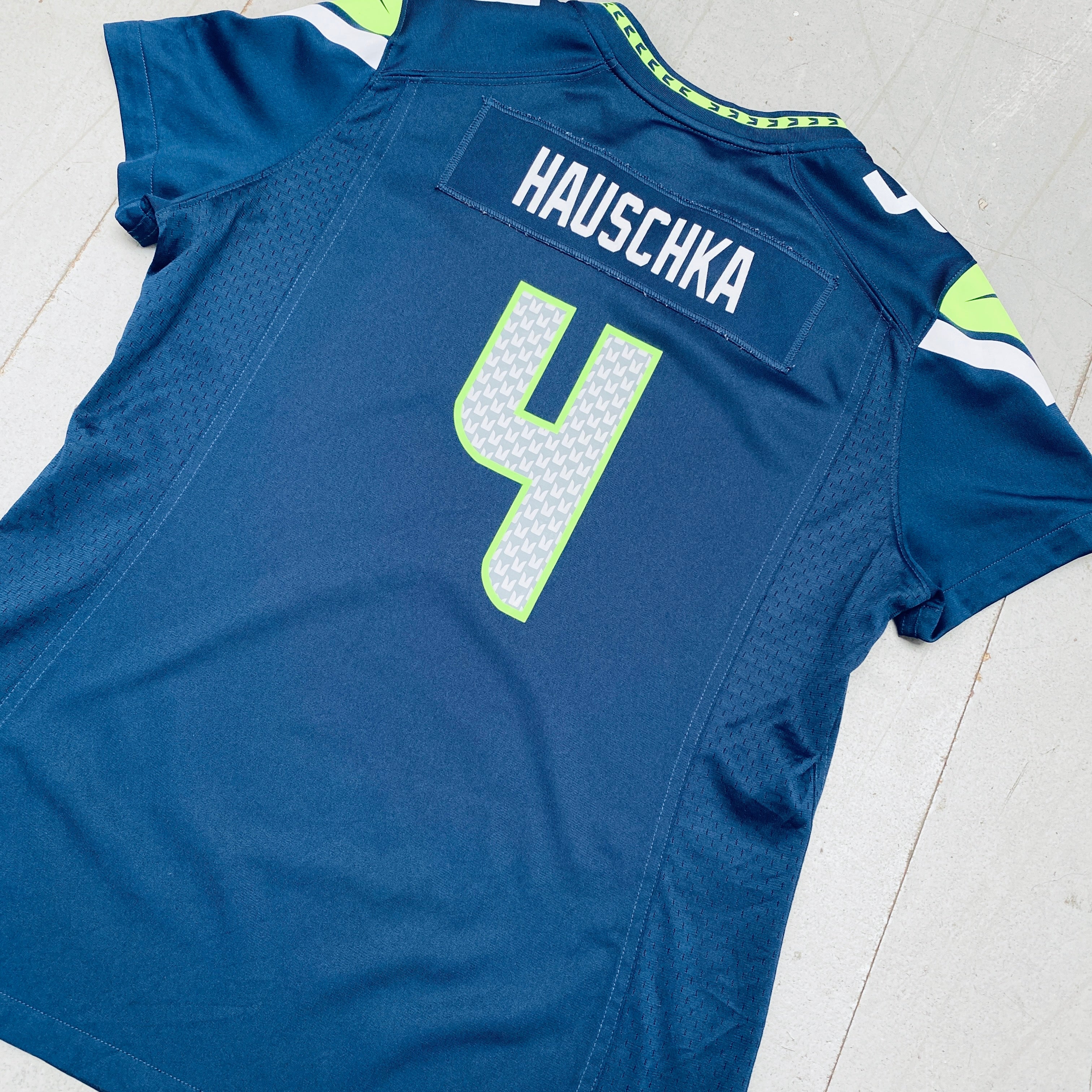 Seattle Seahawks Stephen Hauschka 2013-2014 Ladies Large Jersey - Perfect for Game Day, Sports Events & Seahawks Fan Gifts