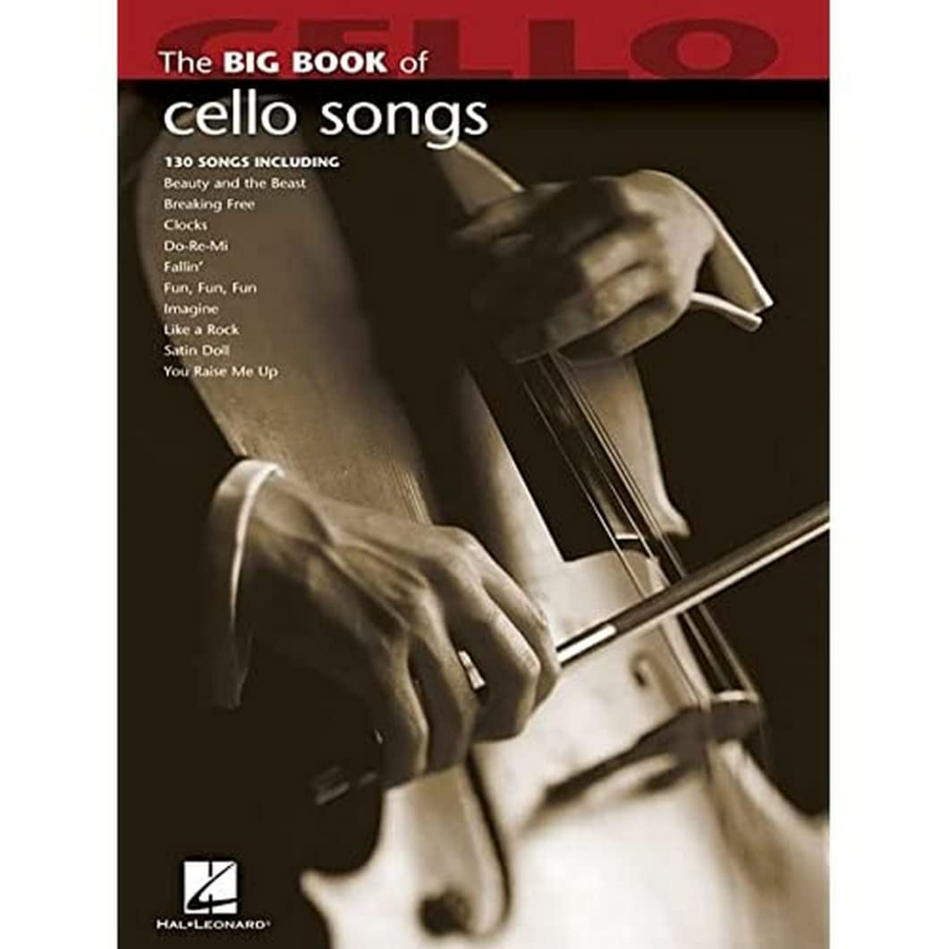 Big Book of Cello Songs - Hal Leonard Sheet Music Collection for Cello Players | Perfect for Practice, Performances & Music Lessons