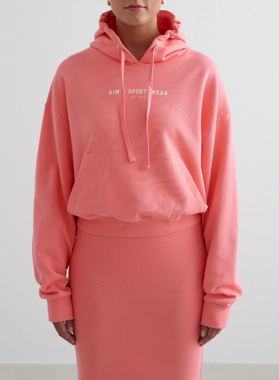 Hibiscus Varsity Chunky Terry Hoodie - Soft Cotton Oversized Pullover for Women & Men - Cozy Loungewear for Casual Wear, Gym, and Street Style