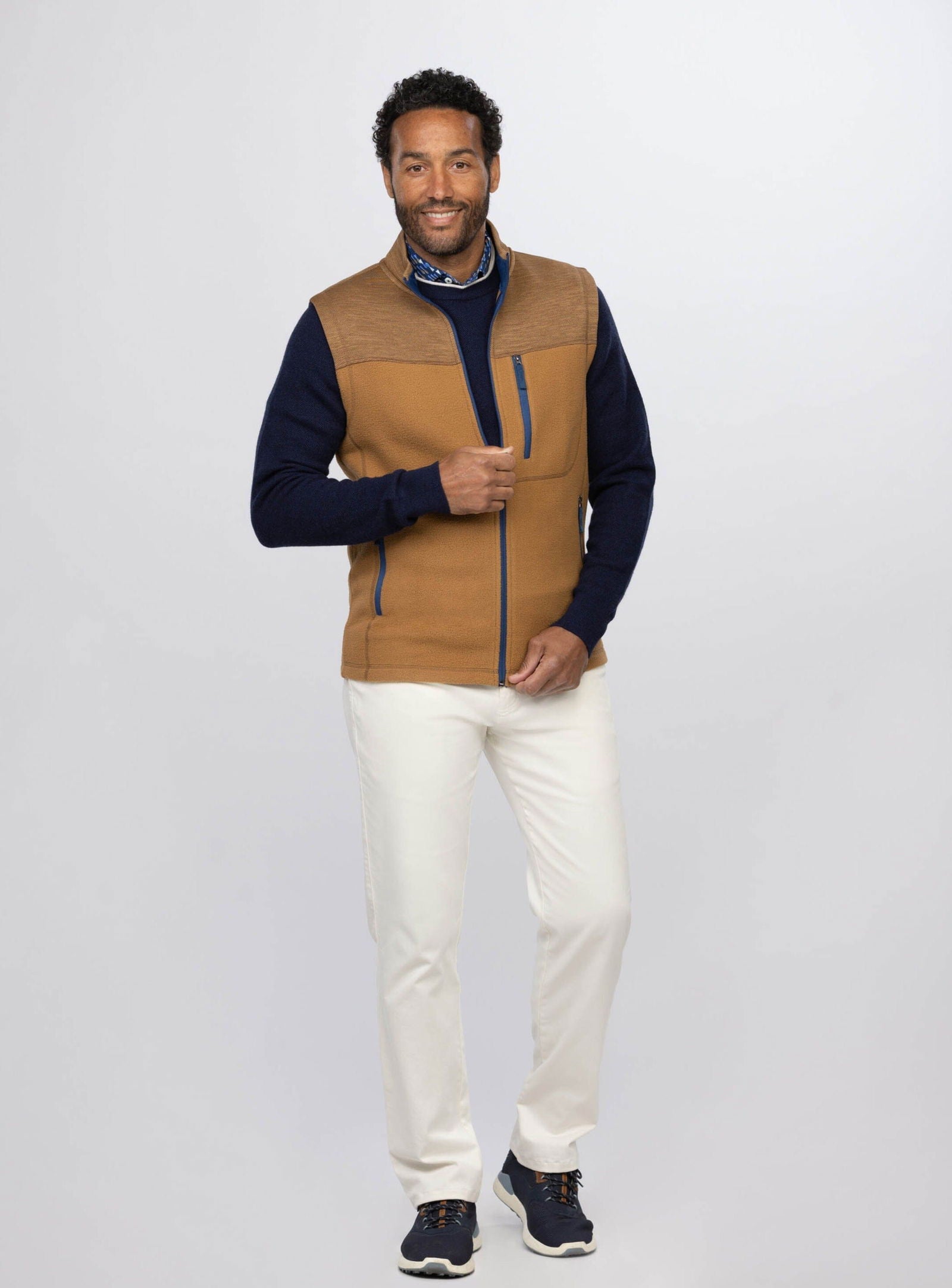 Steele Full Zip Vest for Men & Women - Lightweight Outdoor Fleece Jacket for Hiking, Camping & Casual Wear - Closeout Sale