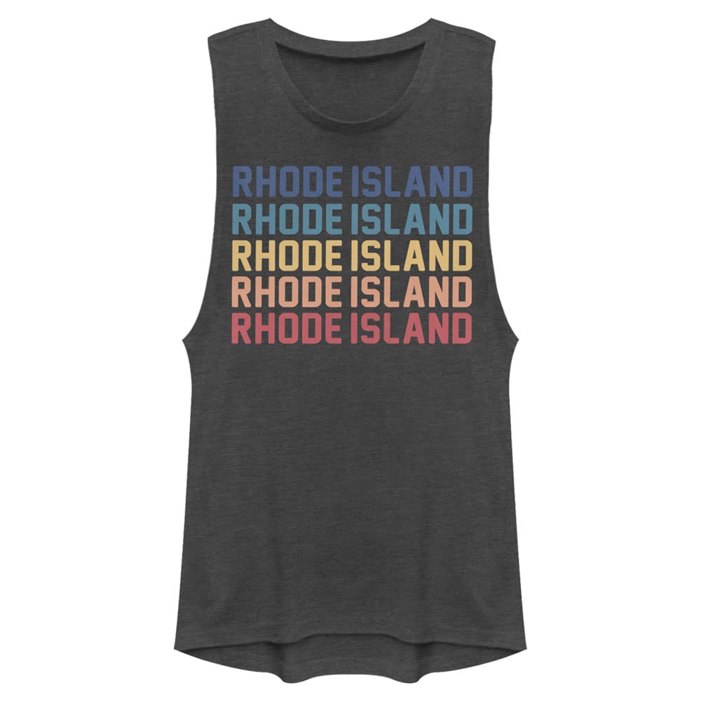 Rhode Island Women's Muscle Tank - Gym & Summer Wear