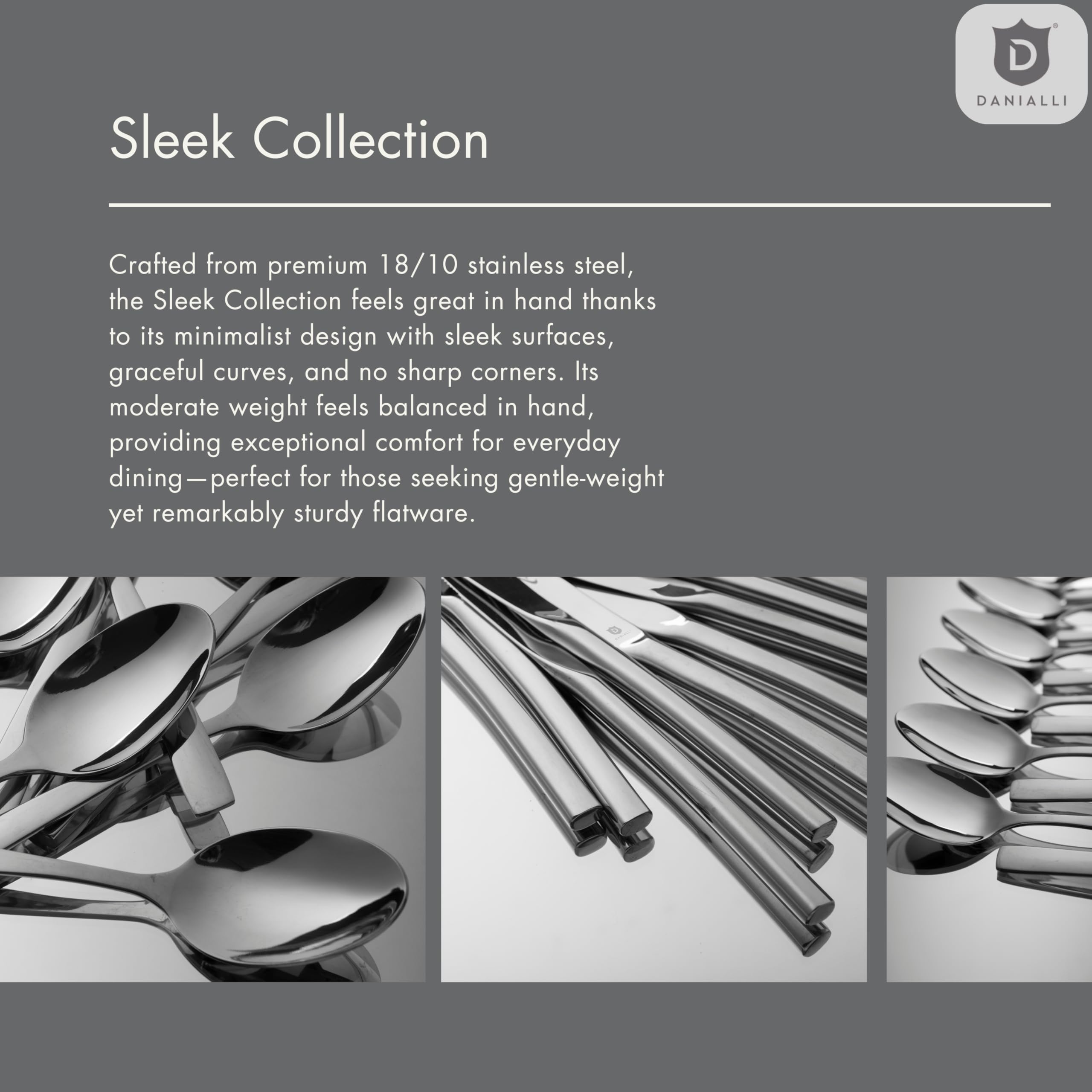 30-Piece Stainless Steel Flatware Set for 6 - 18/10 Mirror Polished Silverware with Knife, Fork & Spoon - Modern Cutlery Set for Dining, Dishwasher Safe - Perfect for Dinner Parties, Restaurants & Everyday Use