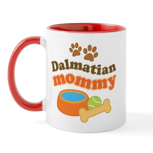 White/Red Inside - Dalmatian Mom Mug