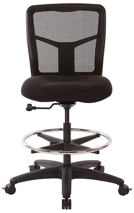Office Star Pro Line II™ ProGrid® Mesh Drafting Chair with Lumbar Support - Adjustable Height Ergonomic Office Chair for Architects, Designers & Long Work Hours [Model 92583 30] - Perfect for Home Office, Studio & CAD Workstations