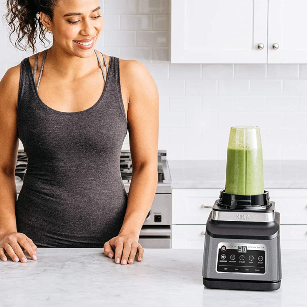 Ninja Professional Plus Kitchen System with 72 Oz Pitcher - BN805 | High-Speed Blender for Smoothies, Juices & Meal Prep | Includes Home Essentials Warranty | Perfect for Home Kitchens & Healthy Lifestyles