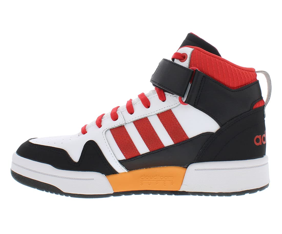 adidas Men's Postmove Mid Basketball Shoes - High-Top Sneakers for Casual Wear, Street Style & Gym Training
