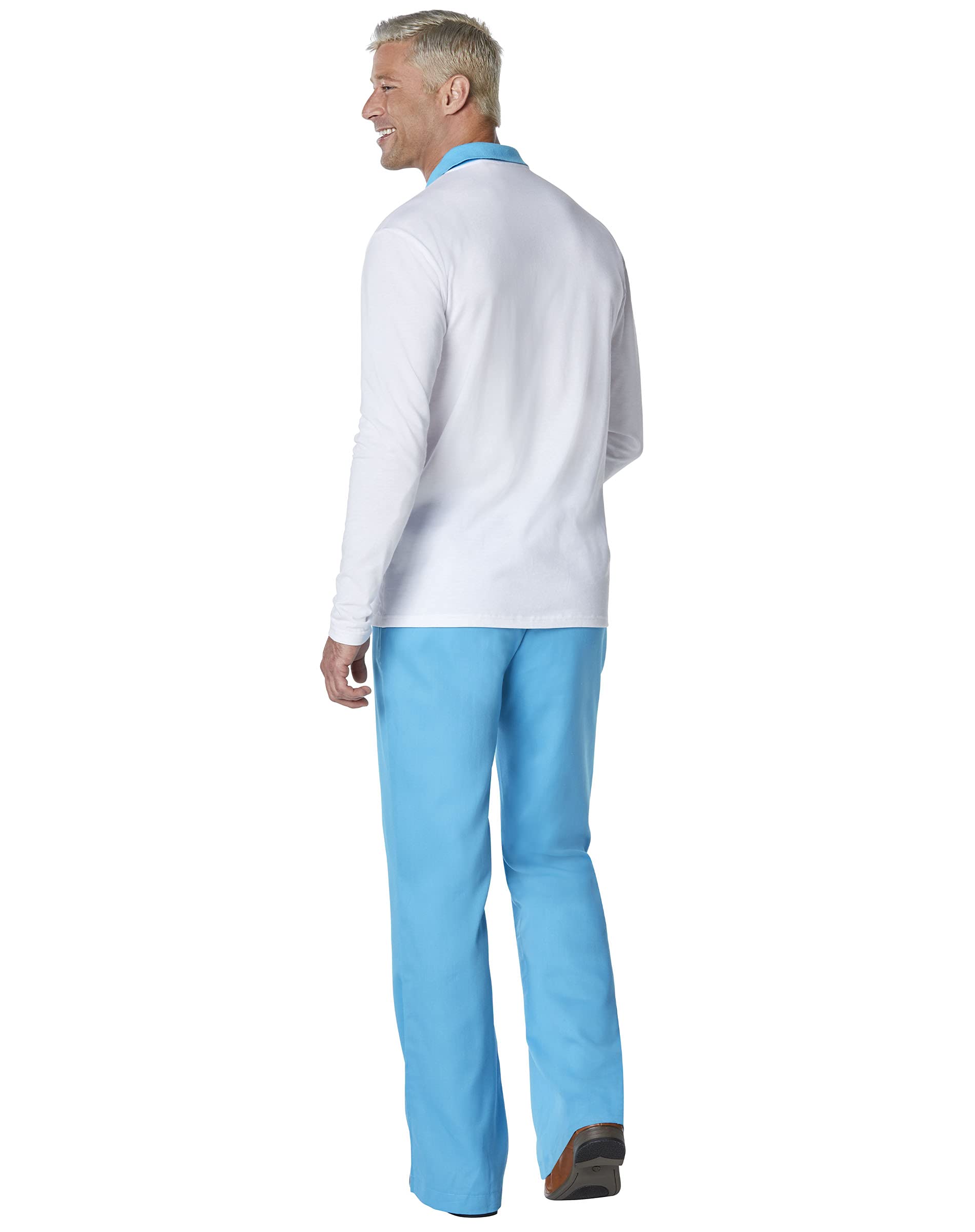 Official Scooby-Doo Fred Costume for Adults - Licensed Halloween Group Cosplay Outfit | Perfect for Halloween Parties, Cosplay Events & Themed Gatherings