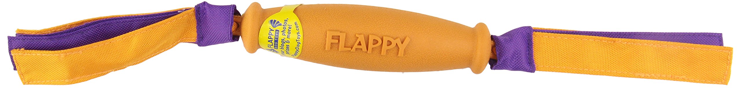 OurPets Flappy Rubber Dog Chew Toy for Medium Dogs - Durable Interactive Pet Toy for Aggressive Chewers, Fetch & Tug of War Play