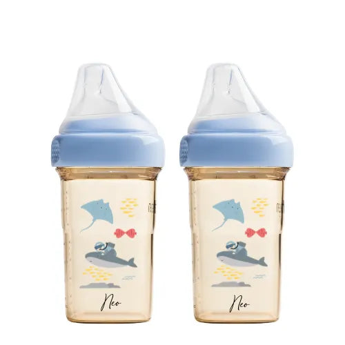 Hegen Baby Bottle Set - Customizable & Leak-Proof Feeding Solution for Newborns & Infants - Perfect for Daycare, Travel & On-the-Go Parents