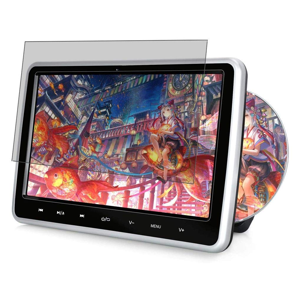 10.1 Inch Privacy Screen Protector for PUMPKIN PS1030B DVD Player - Anti-Spy TPU Film (Not Tempered Glass) - Perfect for Car Travel, Kids Entertainment & Movie Watching