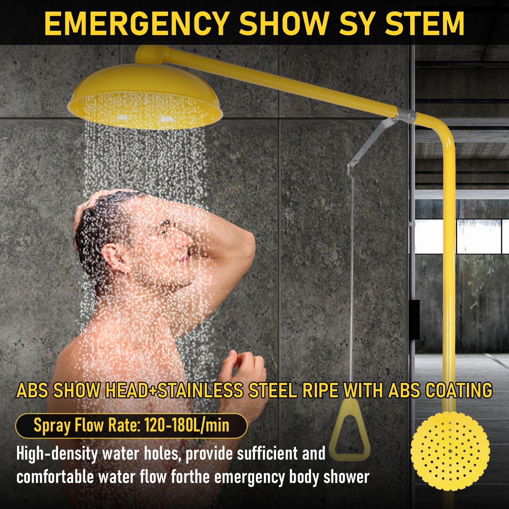 Emergency Eye Wash and Shower Station - 92.12