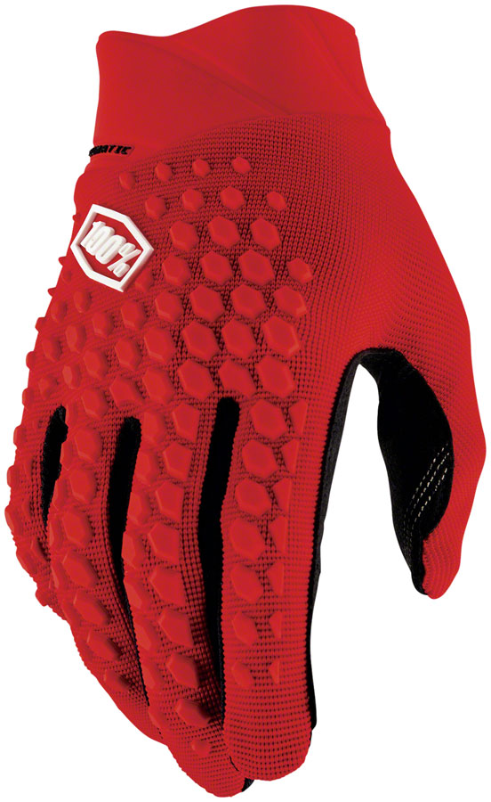100% Geomatic Gloves for Men - Red Full Finger Work Gloves, XL - Durable & Comfortable for Construction, Gardening & Outdoor Activities