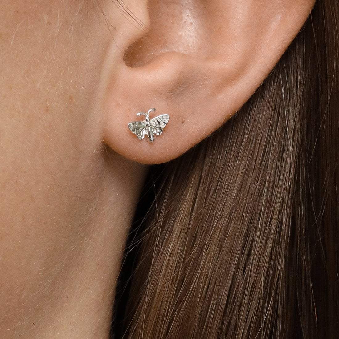 Dancing Butterfly Stud Earrings for Women - Elegant & Dainty Jewelry Gift for Her - Perfect for Parties, Weddings & Everyday Wear