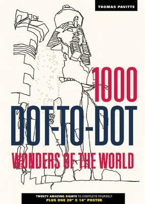 1000 Dot To Dot Wonders Of The World Softcover Activity Book - Fun Educational Puzzle Game for Kids & Adults - Perfect for Travel, Classroom & Relaxation