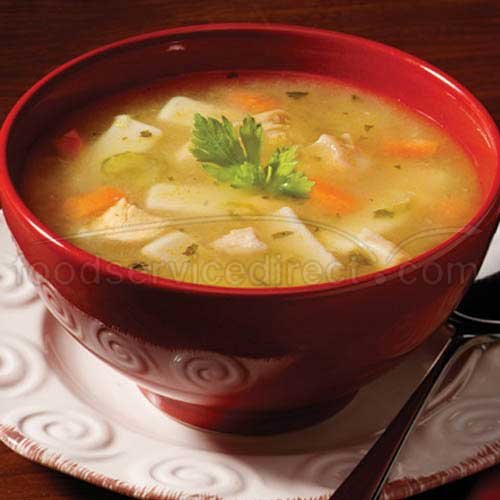 Campbell's Frozen Condensed Home-Style Chicken Noodle Soup - 4 lb. Tray (Pack of 3) | Easy Meal Prep & Family Dinner Solution | Perfect for Quick Lunches, Emergency Food Supply & Comfort Food Cravings