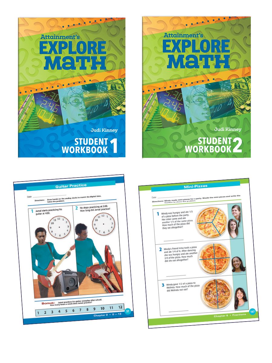Explore Math: Real-Life Math Curriculum for Kids - Fun & Practical Learning for School, Homeschool & Everyday Problem Solving