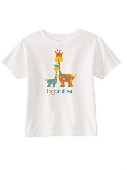 Big Brother T-Shirt for Toddlers - Size 4T - Comfortable Cotton Tee for Siblings & Family Matching Outfits