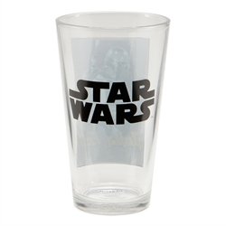 Star Wars 16 oz. Drinking Glasses Set of 4 - Collectible Movie Themed Cups for Coffee, Juice, Beer & Home Bar Decor