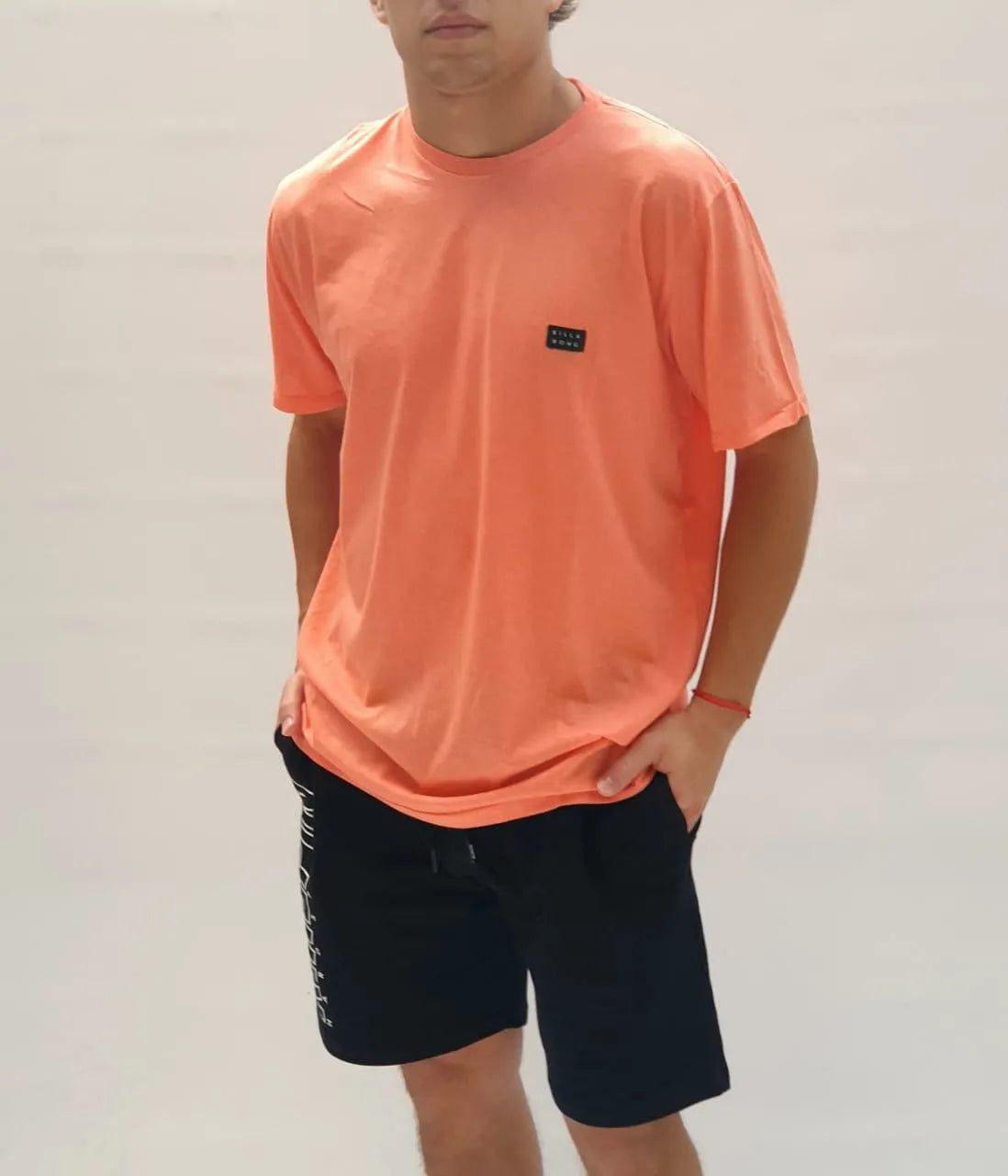 Billabong All Day Tee Women's Short Sleeve T-Shirt - Coral | Comfortable Casual Wear for Beach, Surfing & Everyday Outfits