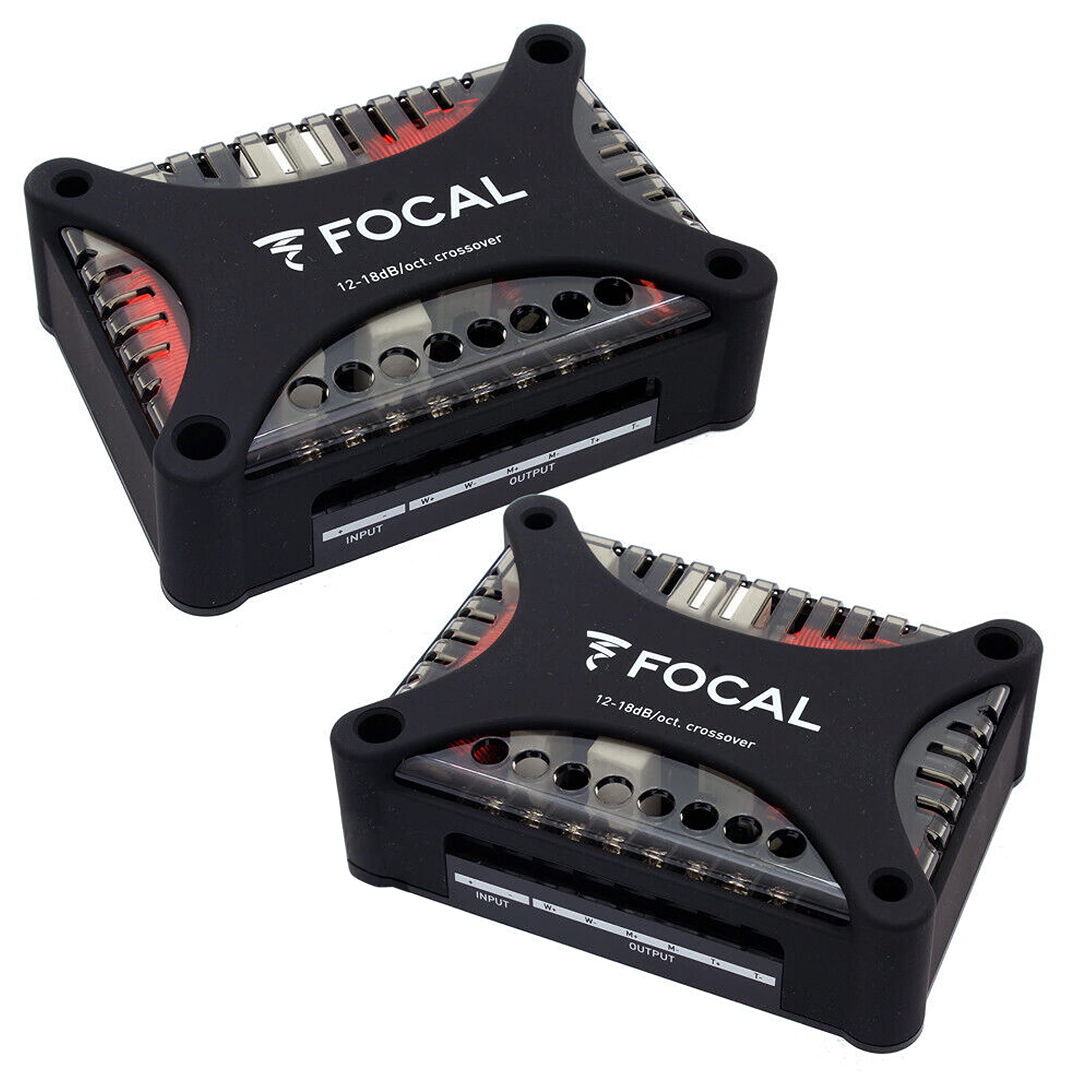 Focal XO/PS165F3E EVO Flax 3-Way Component Speaker System with Crossovers for Mids and Tweeters - Premium Car Audio Upgrade for Clear Sound in Vehicles