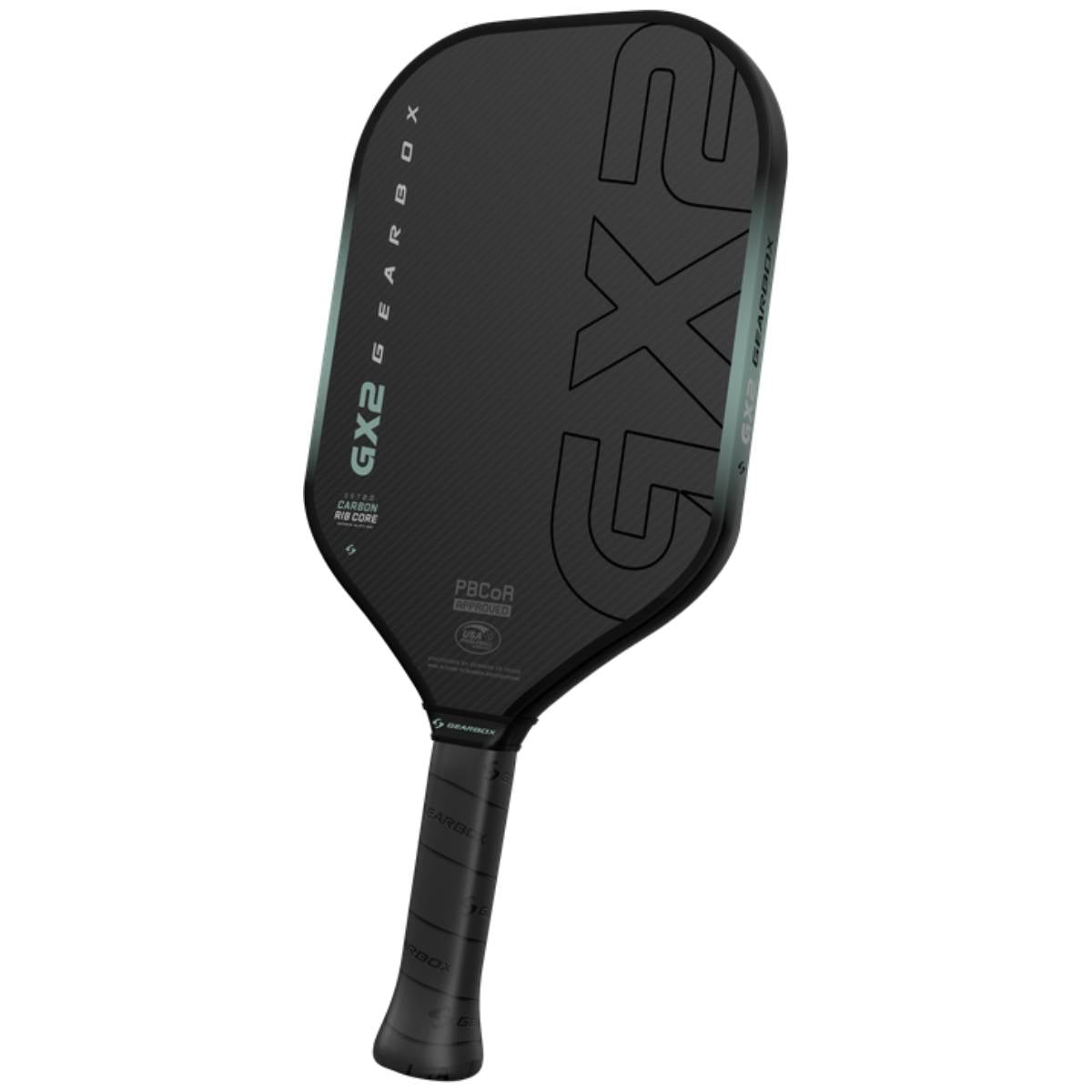 Gearbox GX2 Integra XL Pickleball Paddle - 8.0 oz Lightweight Carbon Fiber Paddle with Cushion Grip - USAPA Approved for Tournament Play - Perfect for Beginners & Advanced Players (Demo/Rental Available) - Ideal for Outdoor & Indoor Pickleball Games, Training Sessions and Competitive Matches
