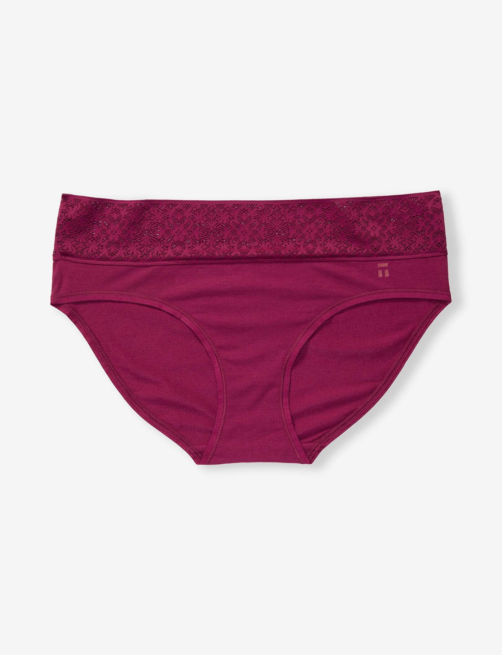 Breathable Cotton Women's Underwear with Lace Waistband - Soft & Comfortable Panties for Everyday Wear, Sleep & Lounge