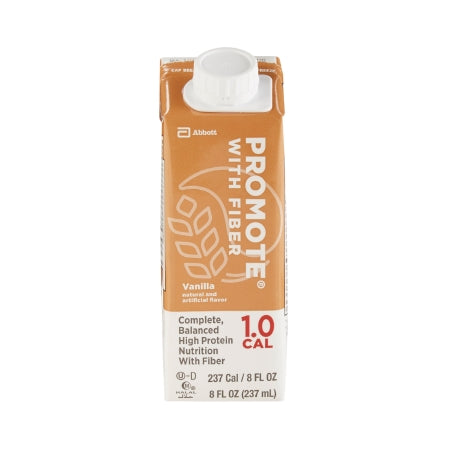 Promote™ Fiber Supplement Vanilla Flavor Liquid 8 oz Carton (64631) - Supports Digestive Health & Weight Management - Perfect for Smoothies, Coffee & Daily Wellness Routine