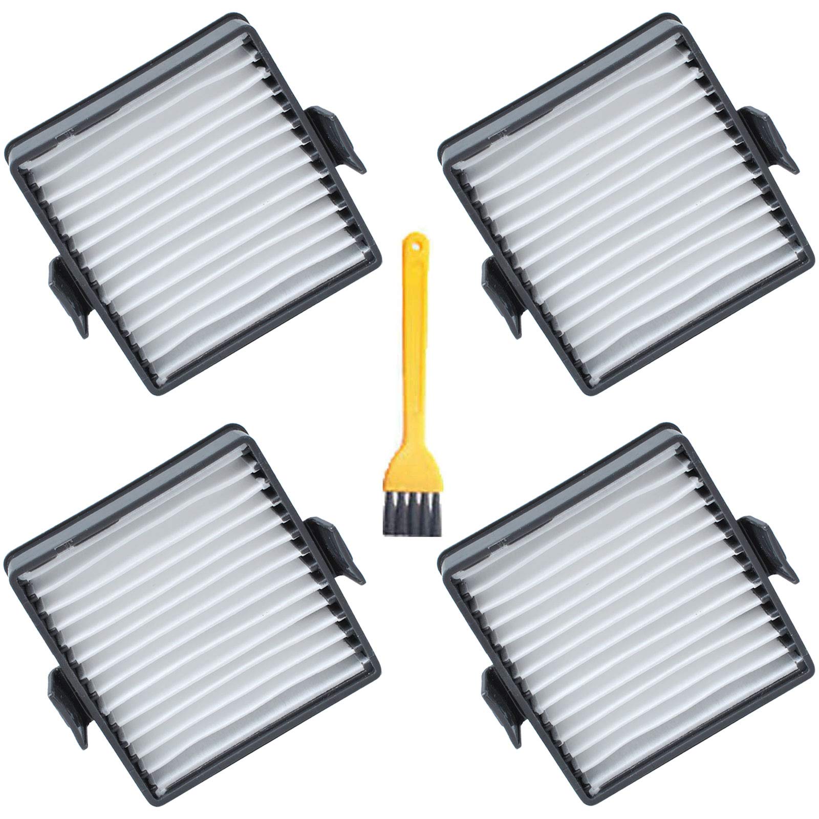 4 Pack Vacuum Filter Replacement for Ryobi P712 P713 P714K 18V Handheld Vacuum Cleaner - Compatible with A32VC04 533907001 019484001007 - Perfect for Home, Car, Workshop Dust Cleaning
