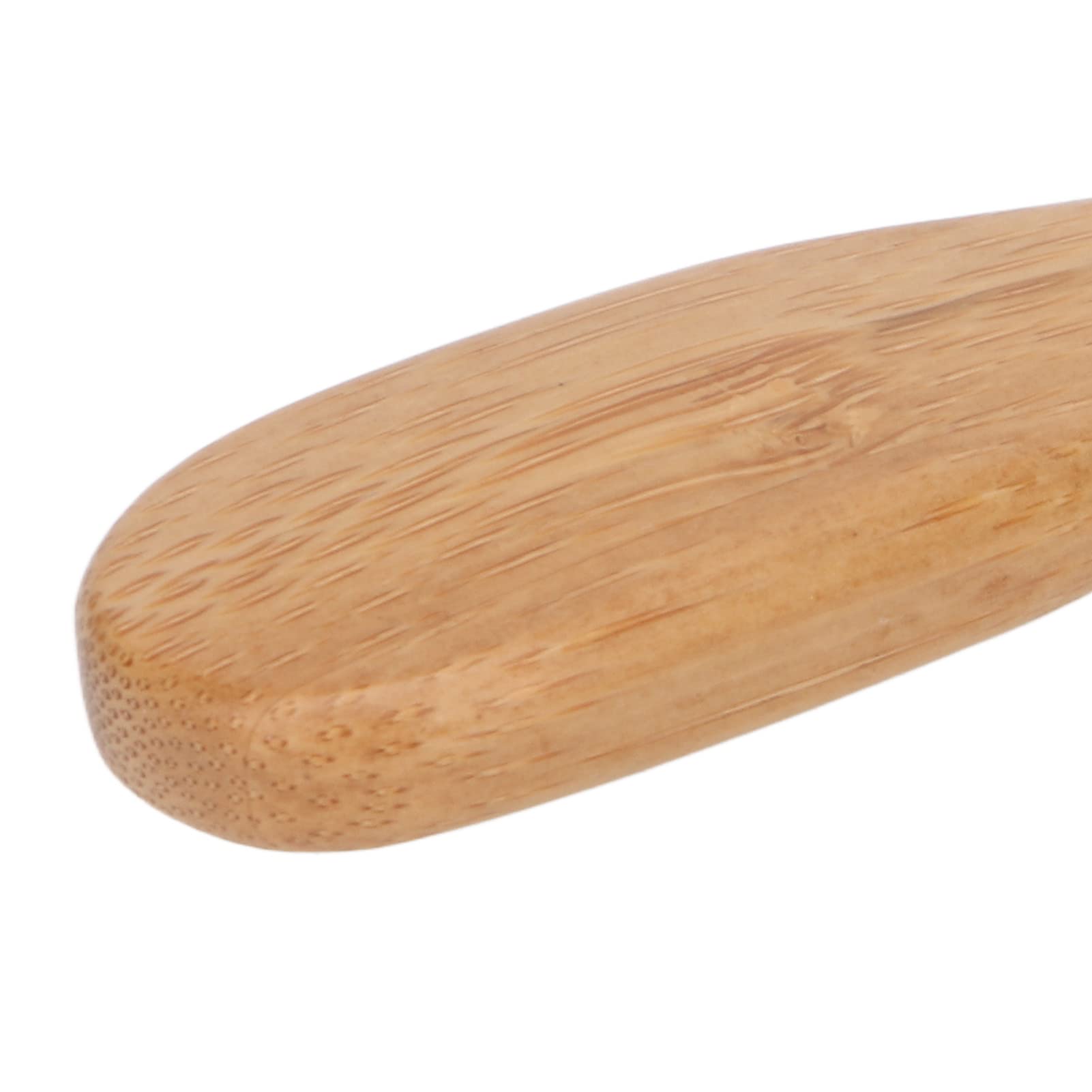 Men's Wooden Beard Brush - Soft Bristles & Bamboo Handle for Home & Travel